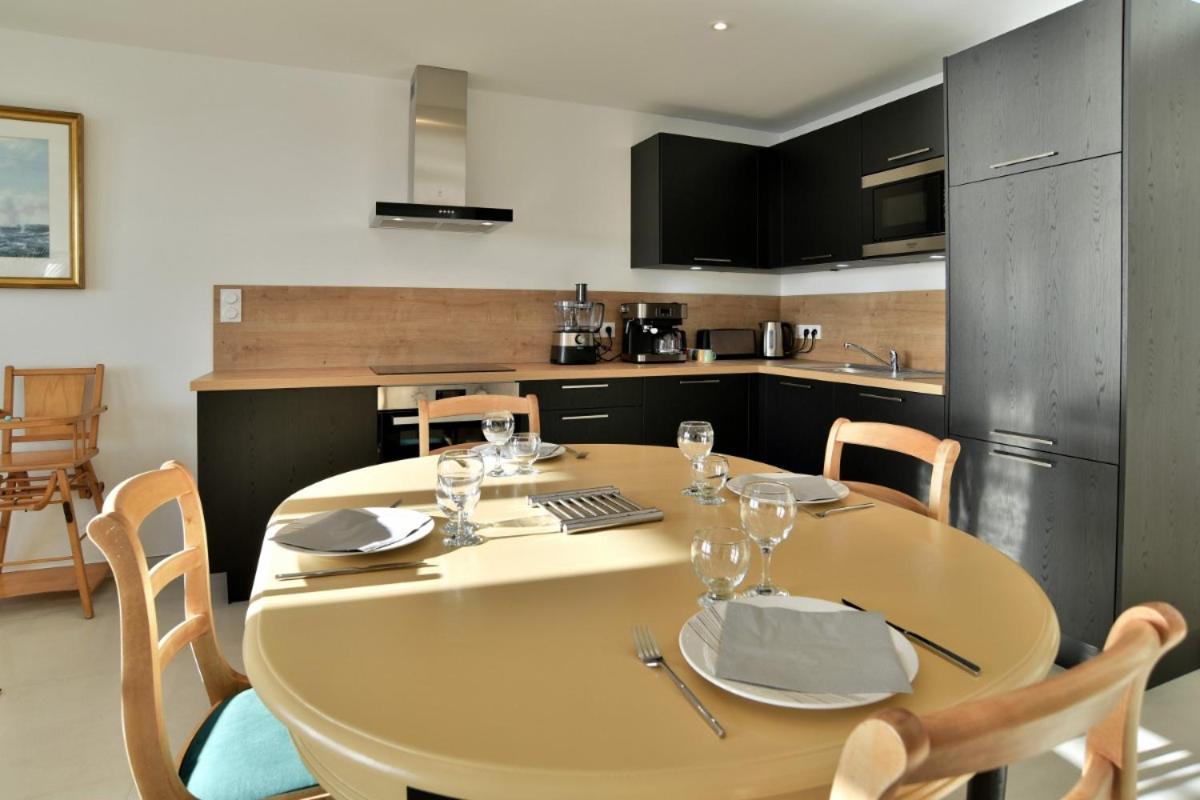 L Ostra 1, Appartement Haut Standing Front De Mer A Cancale Sur Le Port De La Houle Exterior foto